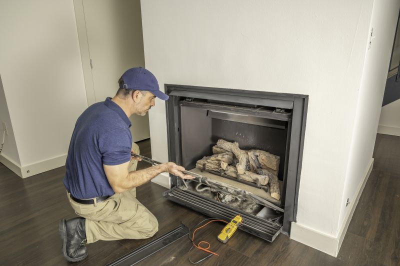 Gas Fireplace Inspecting